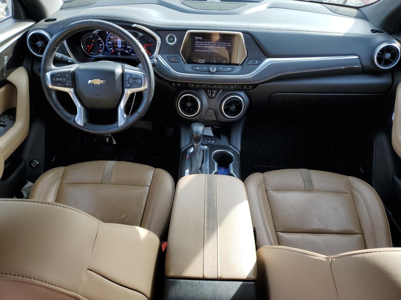 2019 Chevrolet Blazer VIN 3GNKBKRS1KS663955 Copart auction photo, rear end damage thumbnail 8