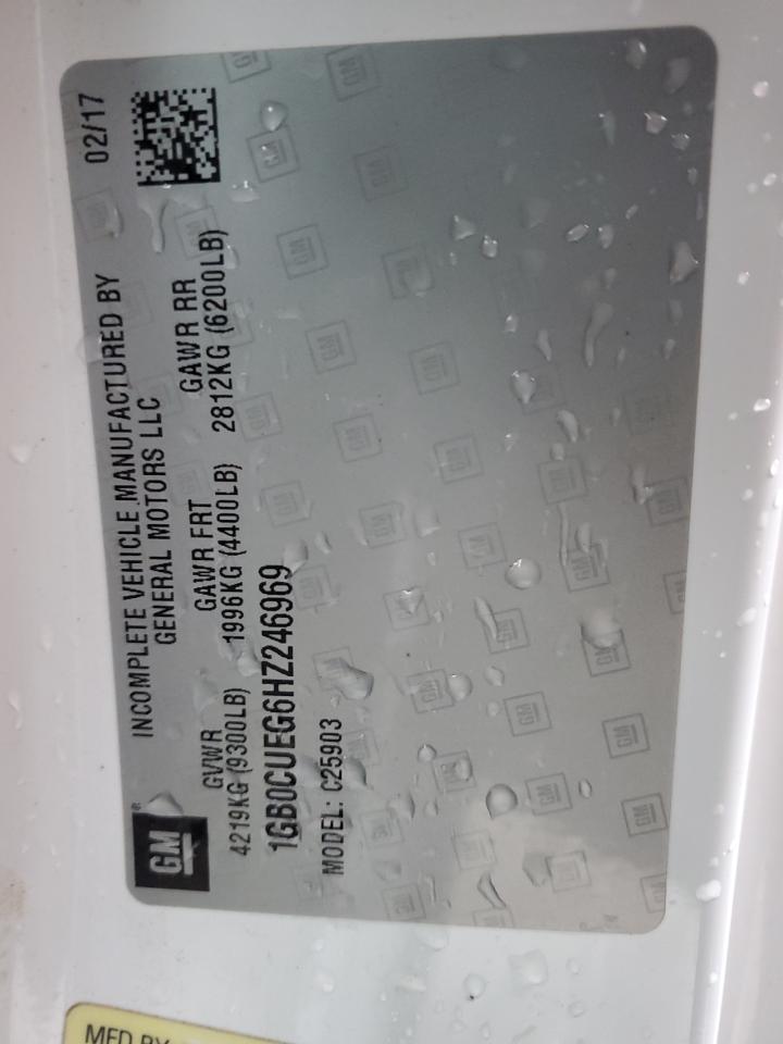 2017 Chevrolet Silverado VIN 1GB0CUEG6HZ246969 Copart auction photo, front end damage thumbnail 12