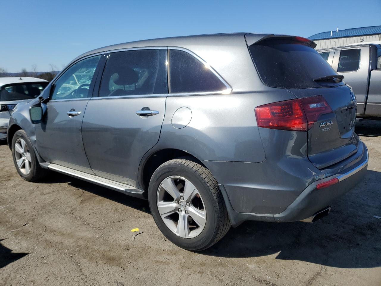 2010 Acura MDX VIN 2HNYD2H66AH513806 Copart auction photo, top/roof / side damage thumbnail 2
