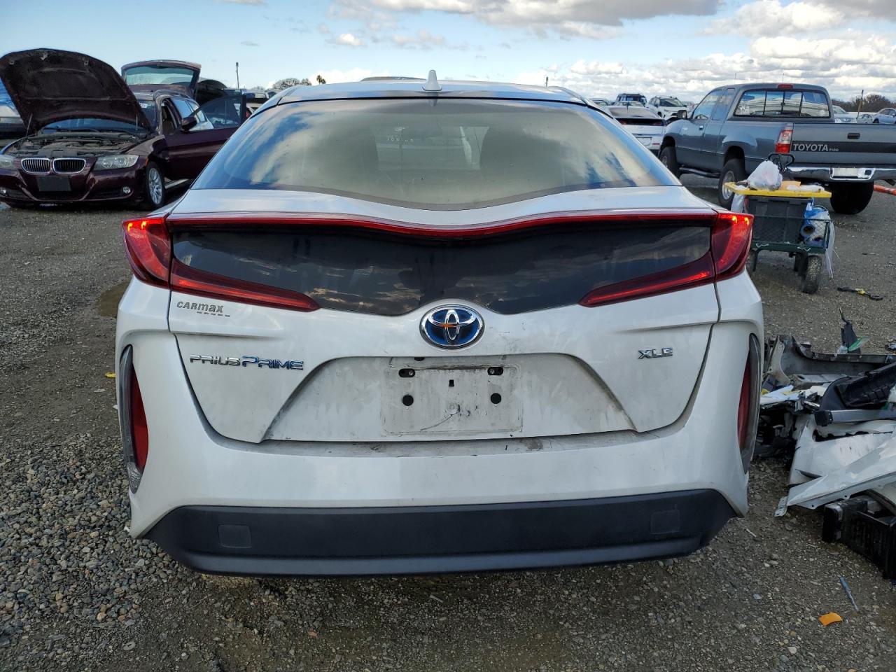 2021 Toyota Prius VIN JTDKAMFP0M3169862 Copart auction photo, front end damage thumbnail 6