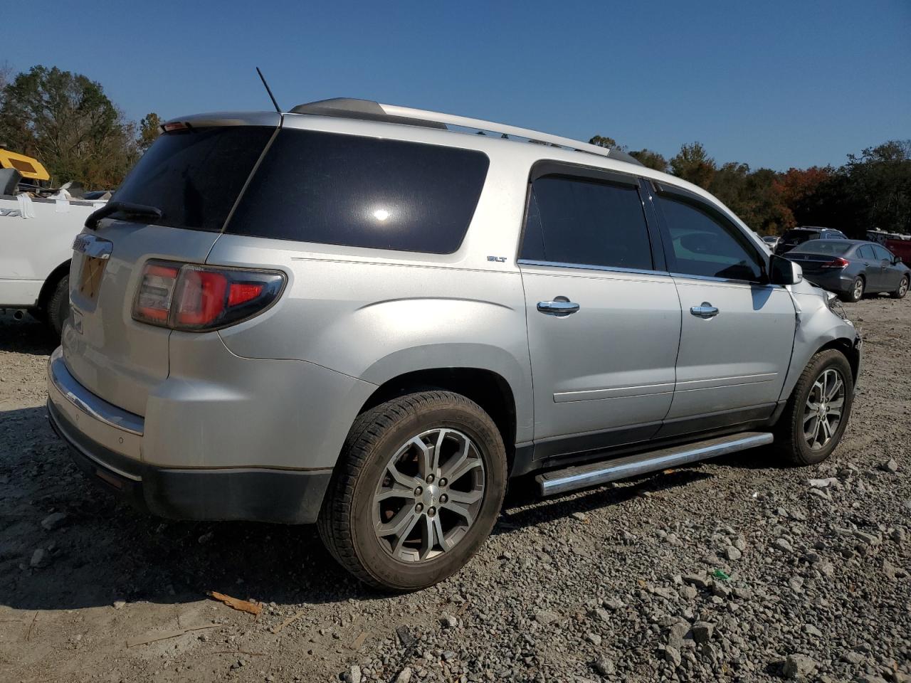 2015 GMC Acadia VIN 1GKKRRKD4FJ145374 Copart auction photo, frame damage / front end damage thumbnail 3