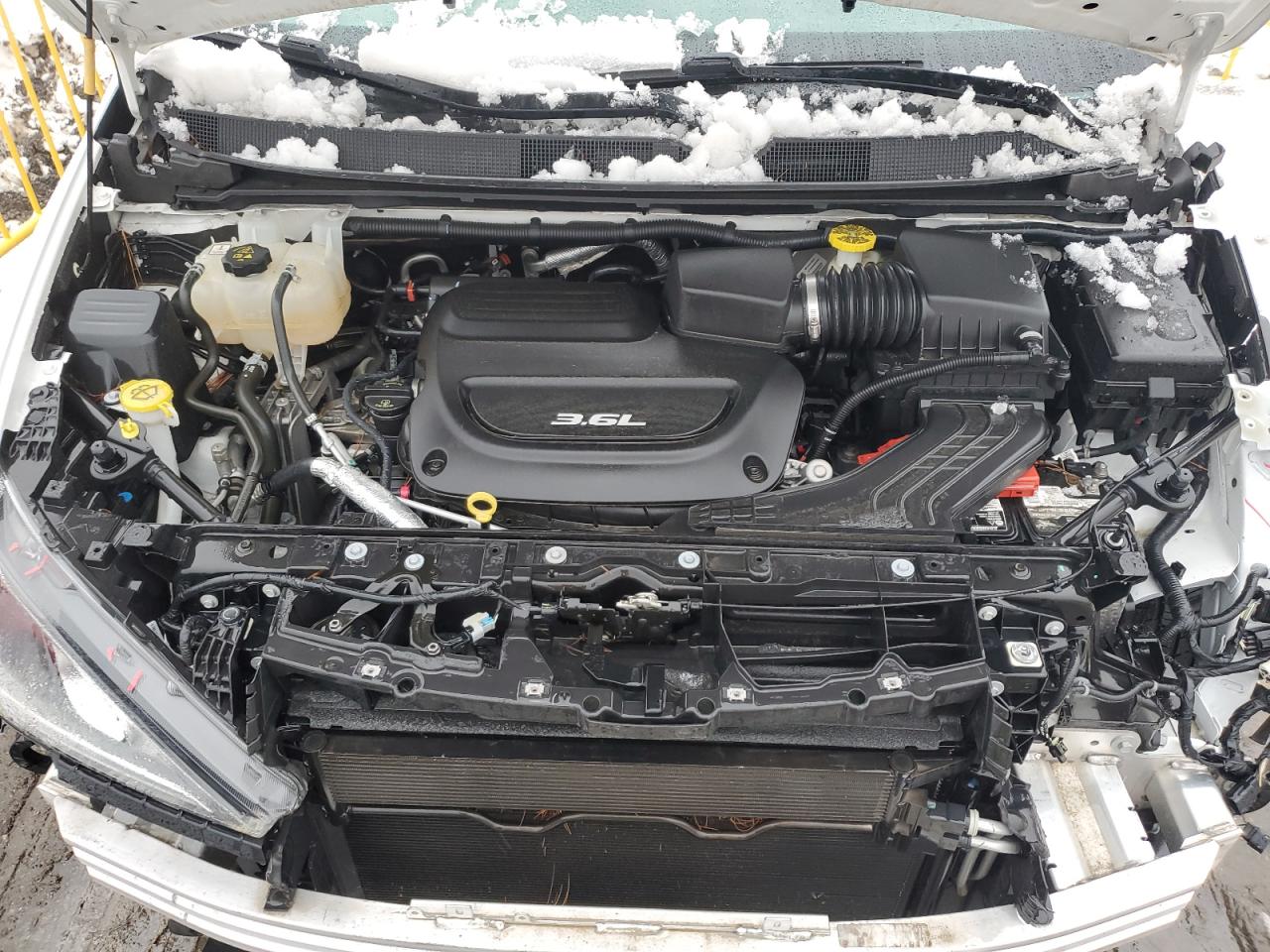 2018 Chrysler Pacifica VIN 2C4RC1EG5JR197653 Copart auction photo, stripped / all over damage thumbnail 12