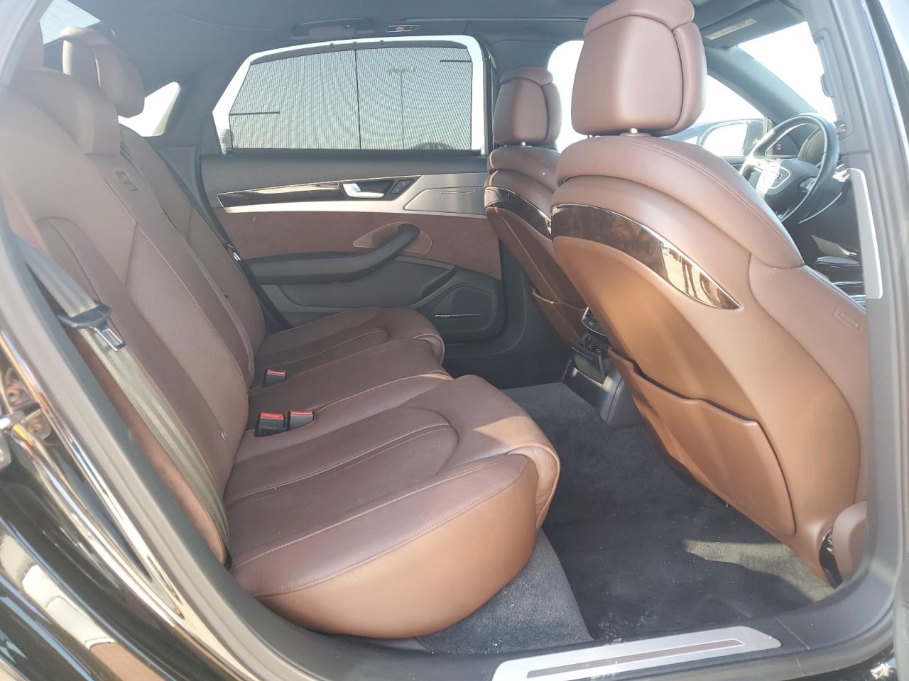 2014 Audi A8 VIN WAURGAFD7EN011250 Copart auction photo, front end damage thumbnail 10