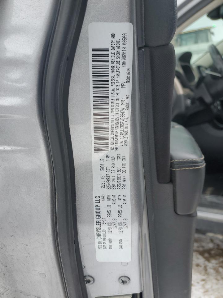 2015 Jeep Grand Cherokee VIN 1C4PJLCB5FW536474 Copart auction photo, front end damage thumbnail 13