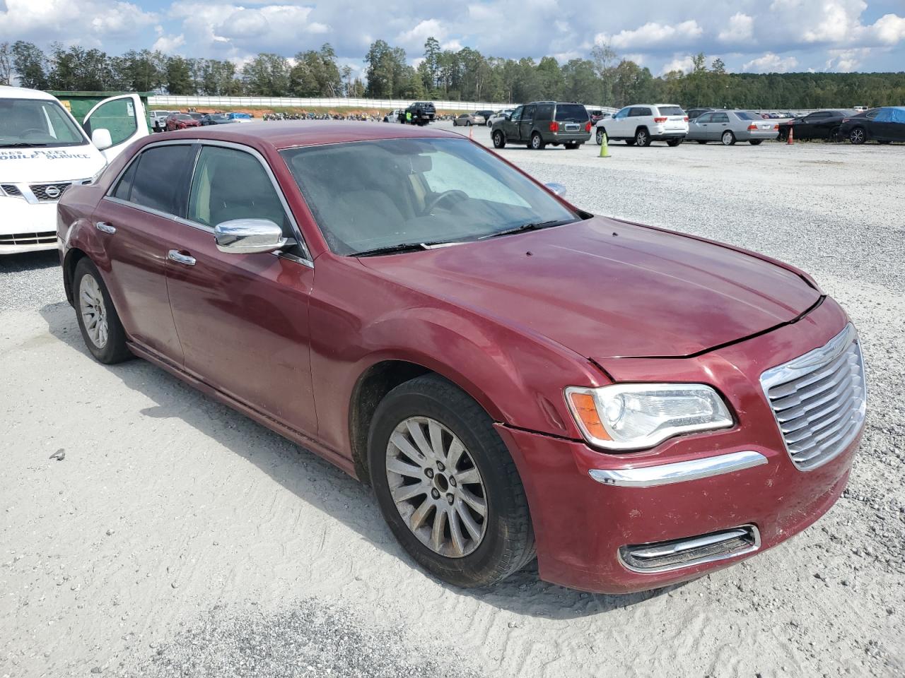 2012 Chrysler 300 VIN 2C3CCAAG4CH142474 Copart auction photo, water/flood damage thumbnail 4