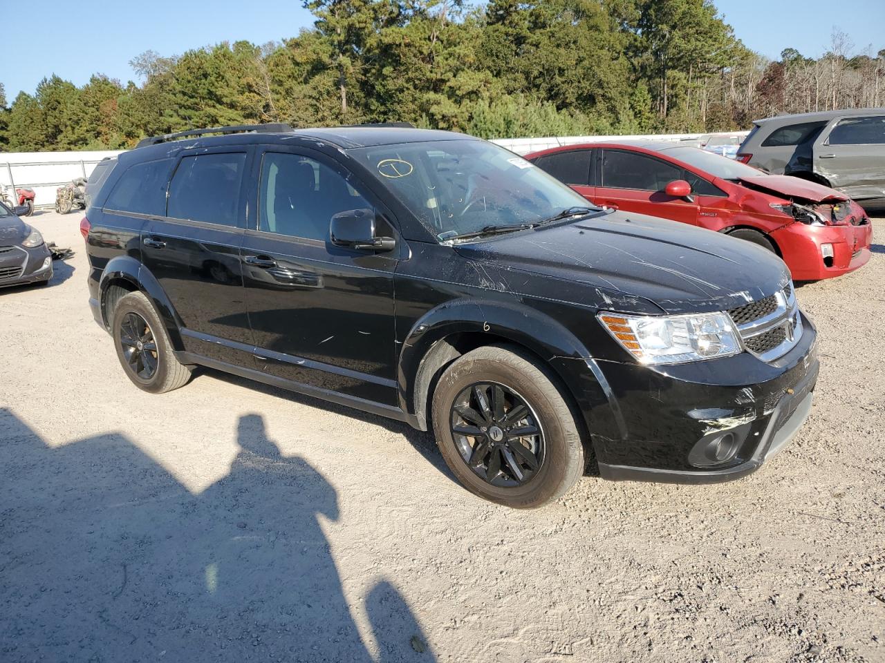 2018 Dodge Journey VIN 3C4PDCBB6JT145292 Copart auction photo, all over damage thumbnail 4
