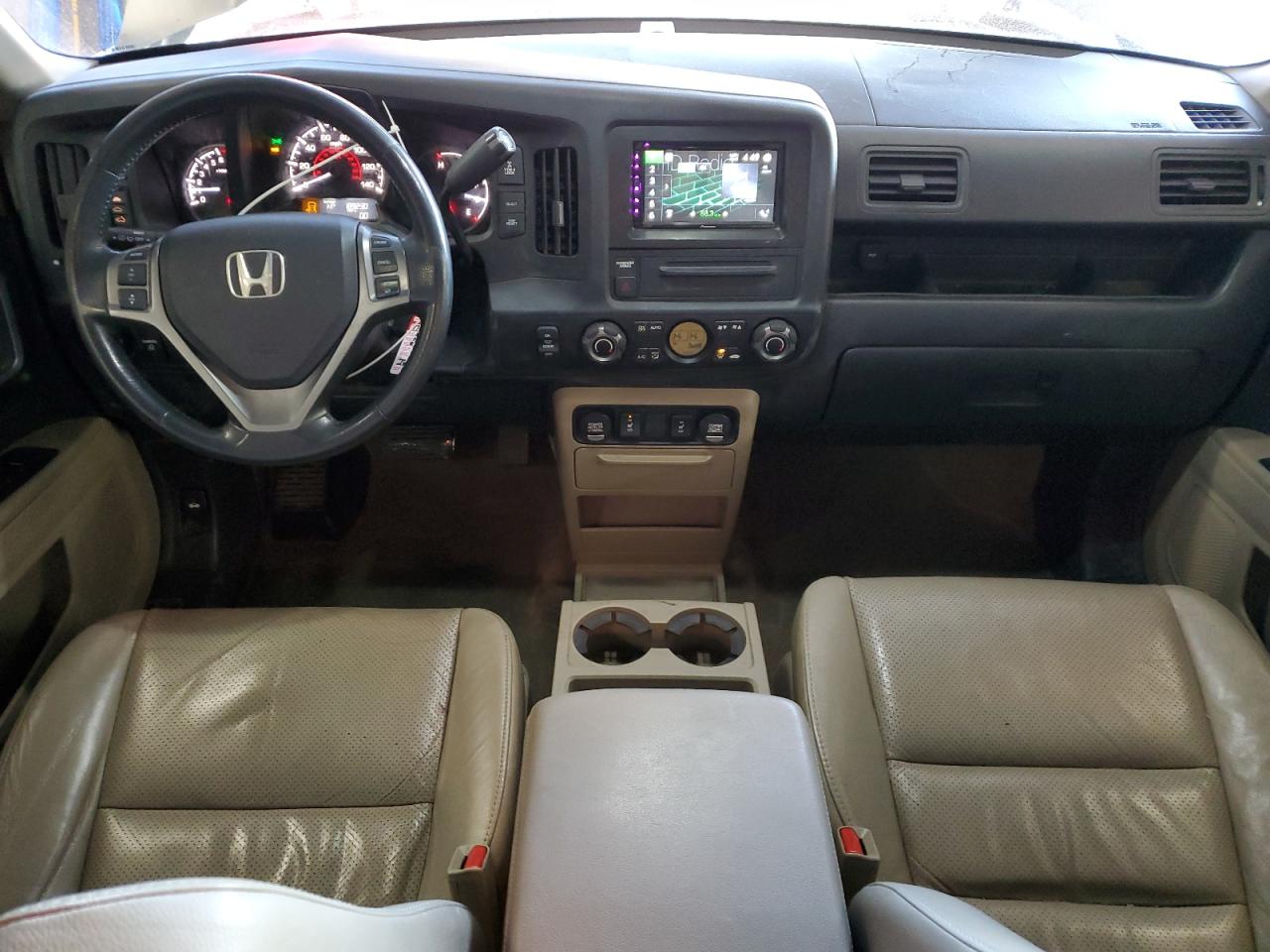 2010 Honda Ridgeline VIN 5FPYK1F58AB008508 Copart auction photo, front end / minor dent/scratches damage thumbnail 8