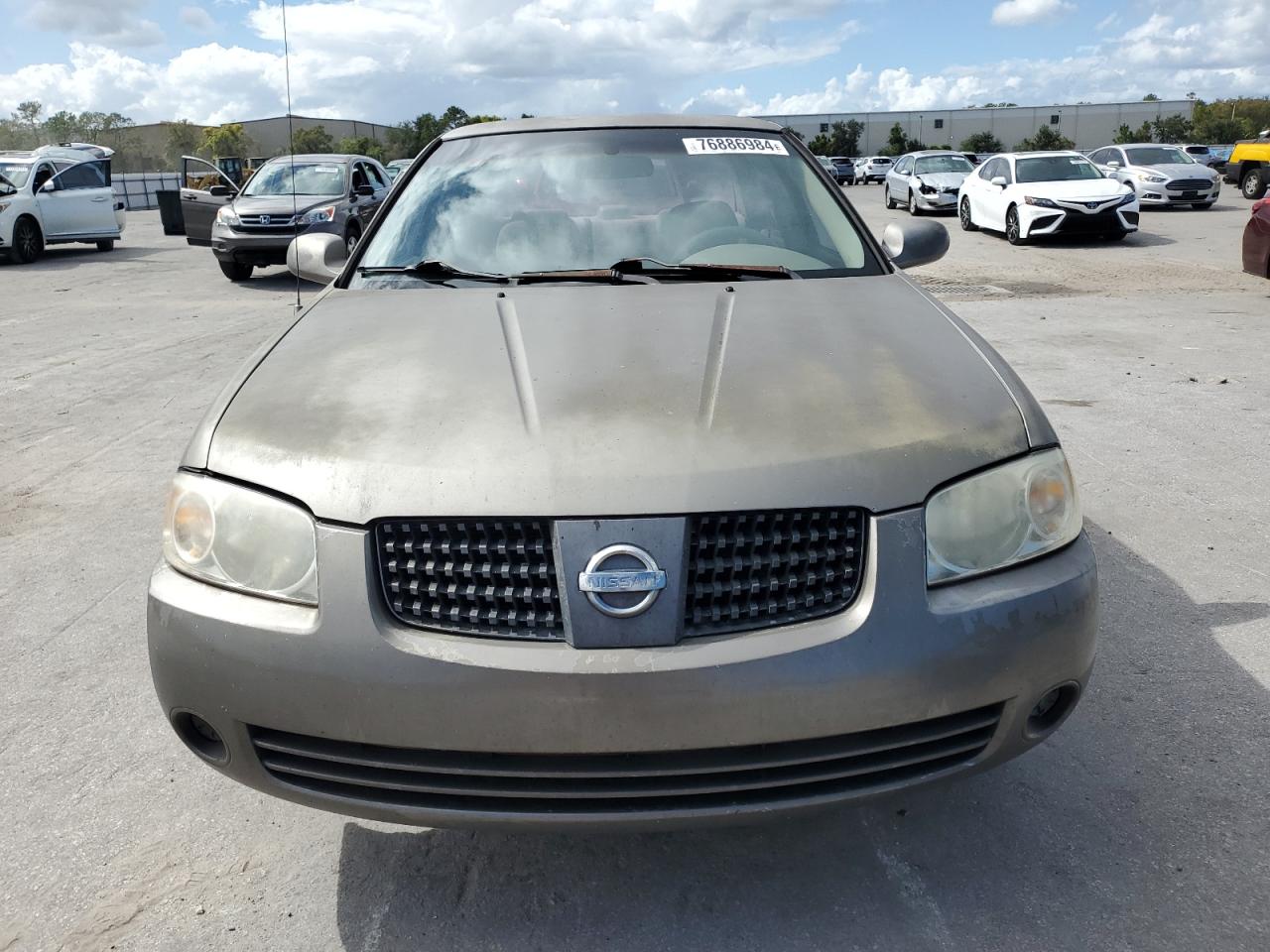 2004 Nissan Sentra VIN 3N1CB51D94L486938 Copart auction photo, side damage thumbnail 5
