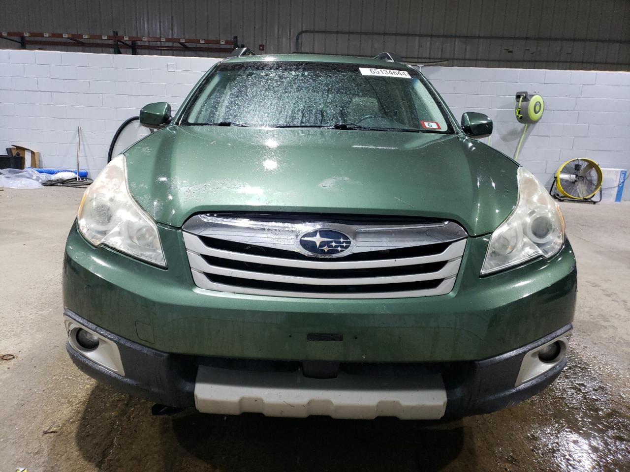 2010 Subaru Outback VIN 4S4BRBKC0A3328967 Copart auction photo, front end / undercarriage damage thumbnail 5