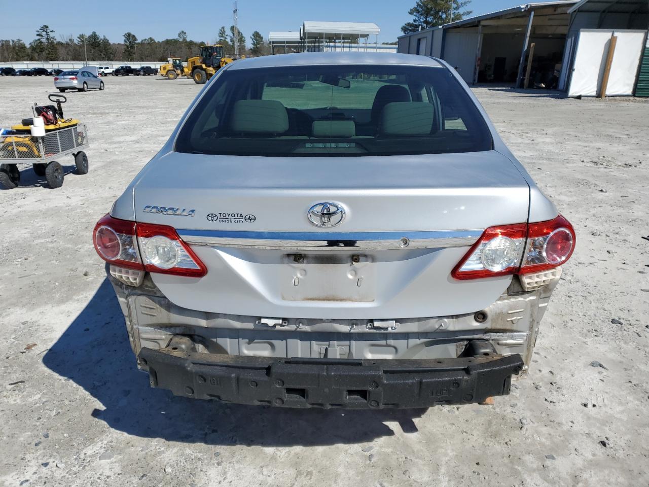 2012 Toyota Corolla VIN 2T1BU4EE3CC916321 Copart auction photo, side / rear end damage thumbnail 6