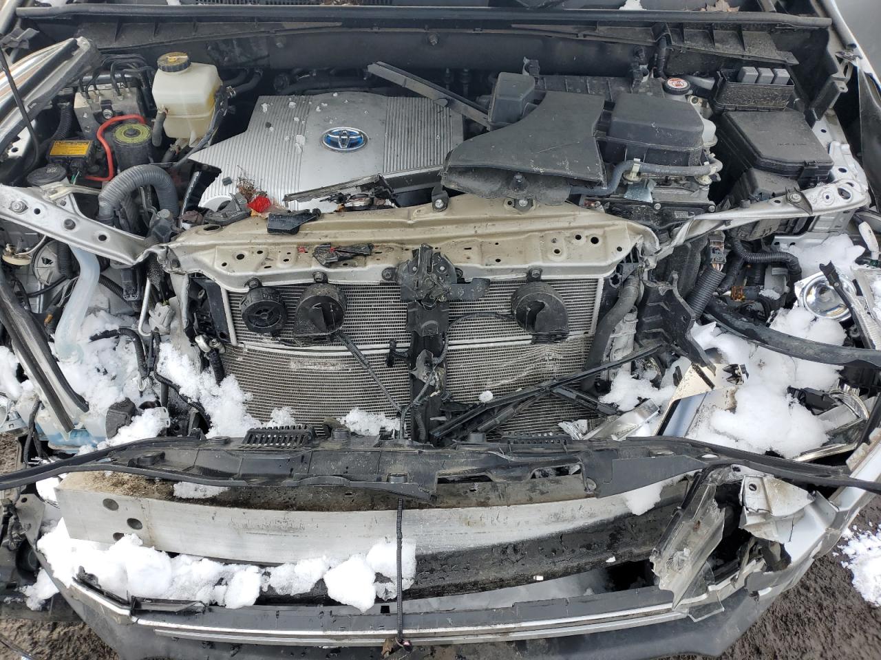 2019 Toyota Highlander VIN 5TDBGRFH4KS057680 Copart auction photo, front end damage thumbnail 14