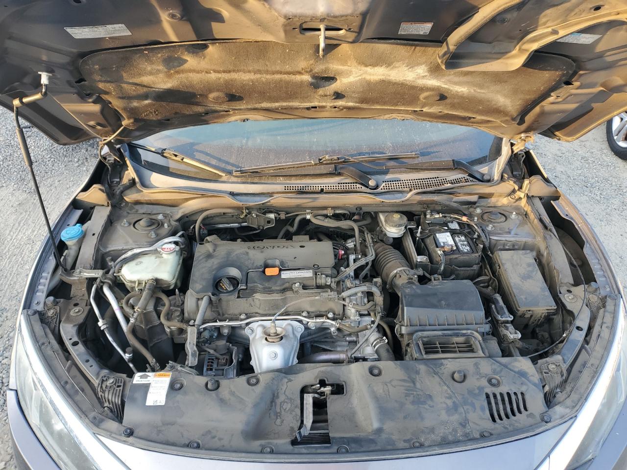 2018 Honda Civic VIN 19XFC2F71JE209550 Copart auction photo, rear end / front end damage thumbnail 11