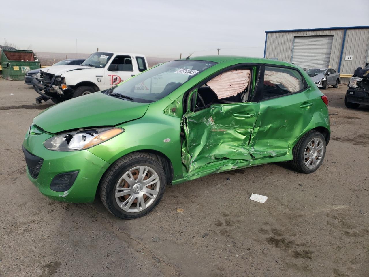 2011 Mazda 2 VIN JM1DE1HZ5B0126031