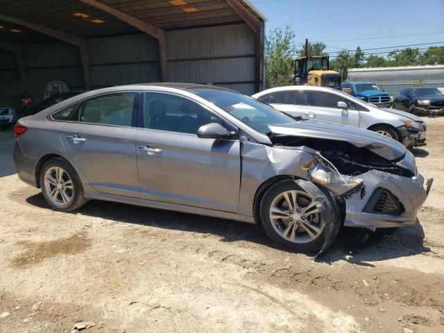 2019 Hyundai Sonata VIN 5NPE34AF2KH760959 Copart auction photo, front end / side damage thumbnail 4
