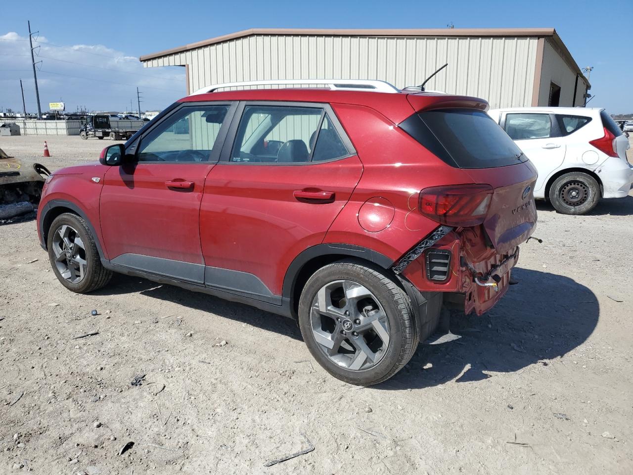 2023 Hyundai Venue VIN KMHRC8A35PU220965 Copart auction photo, rear end / minor dent/scratches damage thumbnail 2
