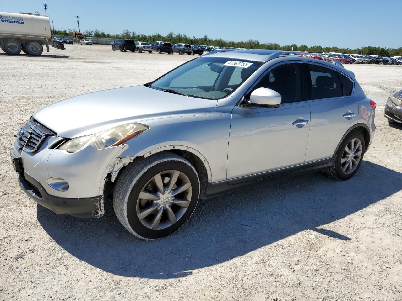 2010 Infiniti EX VIN JN1AJ0HP7AM702350 - Copart auction photo