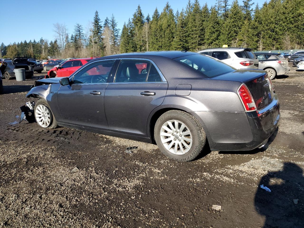 2014 Chrysler 300 VIN 2C3CCAAG1EH249162 Copart auction photo, front end damage thumbnail 2