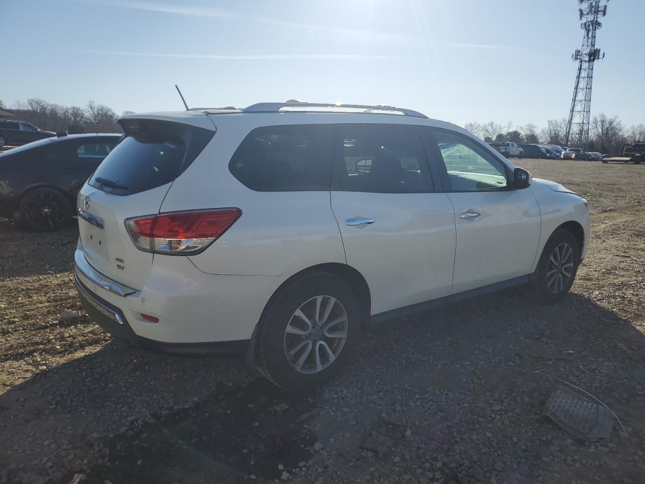 2016 Nissan Pathfinder VIN 5N1AR2MM5GC666505 Copart auction photo, top/roof damage thumbnail 3