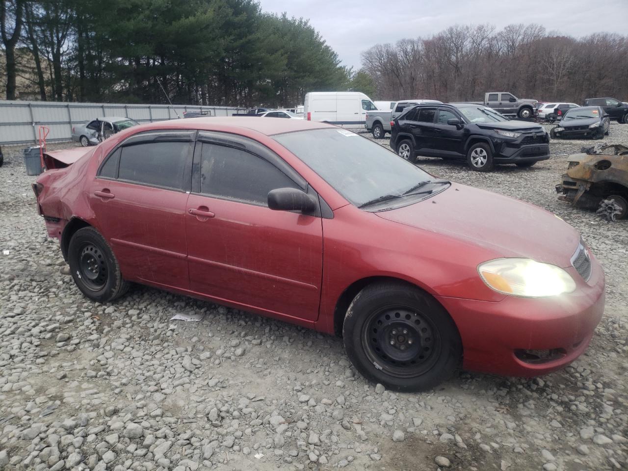 2007 Toyota Corolla VIN 2T1BR32E07C845679 Copart auction photo, rear end damage thumbnail 4