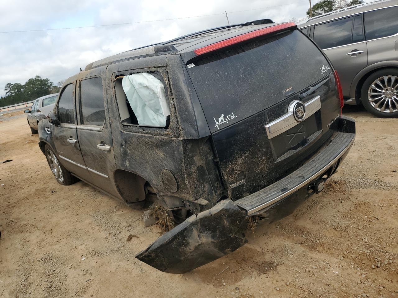 2011 Cadillac Escalade VIN 1GYS3CEFXBR296474 Copart auction photo, all over damage thumbnail 2