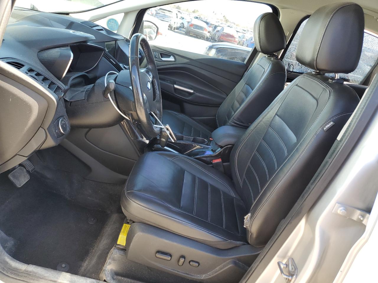 2017 Ford C-MAX VIN 1FADP5FU0HL105772 Copart auction photo, side damage thumbnail 7