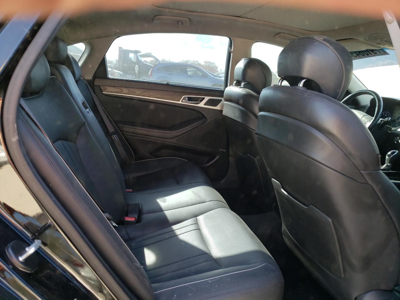 2015 Hyundai Genesis VIN KMHGN4JF3FU092051 Copart auction photo, front end / stripped damage thumbnail 10