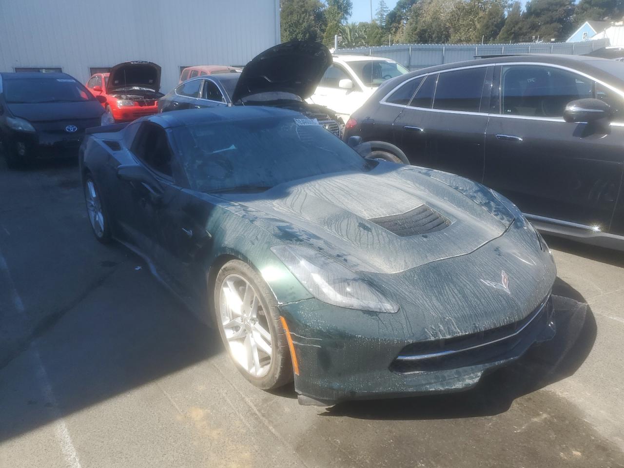 2014 Chevrolet Corvette VIN 1G1YJ2D71E5106205 Copart auction photo, minor dent/scratches damage thumbnail 4