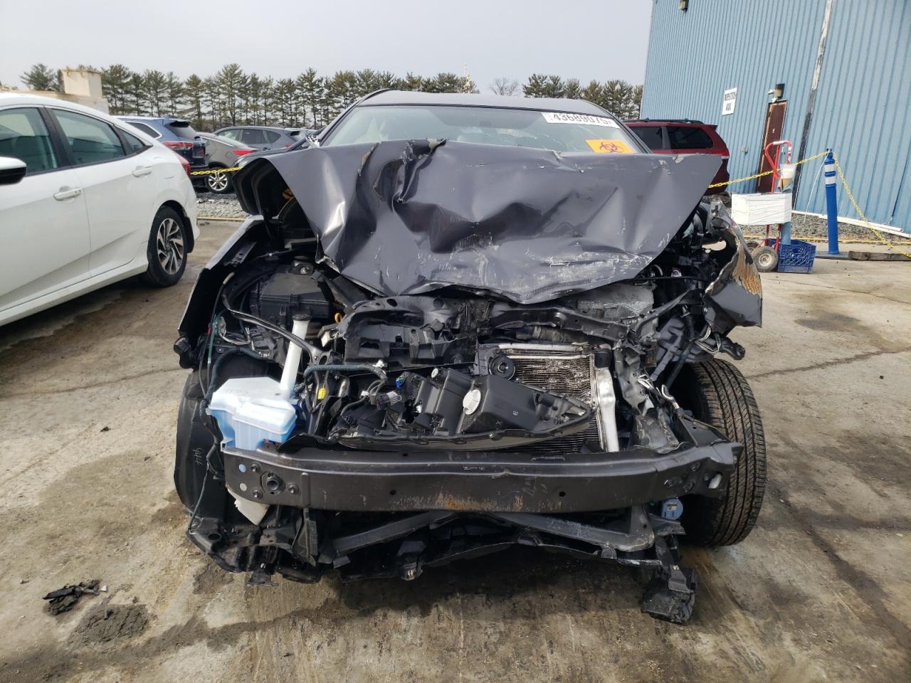 2015 Toyota Prius VIN JTDKDTB3XF1103483 Copart auction photo, front end damage thumbnail 5