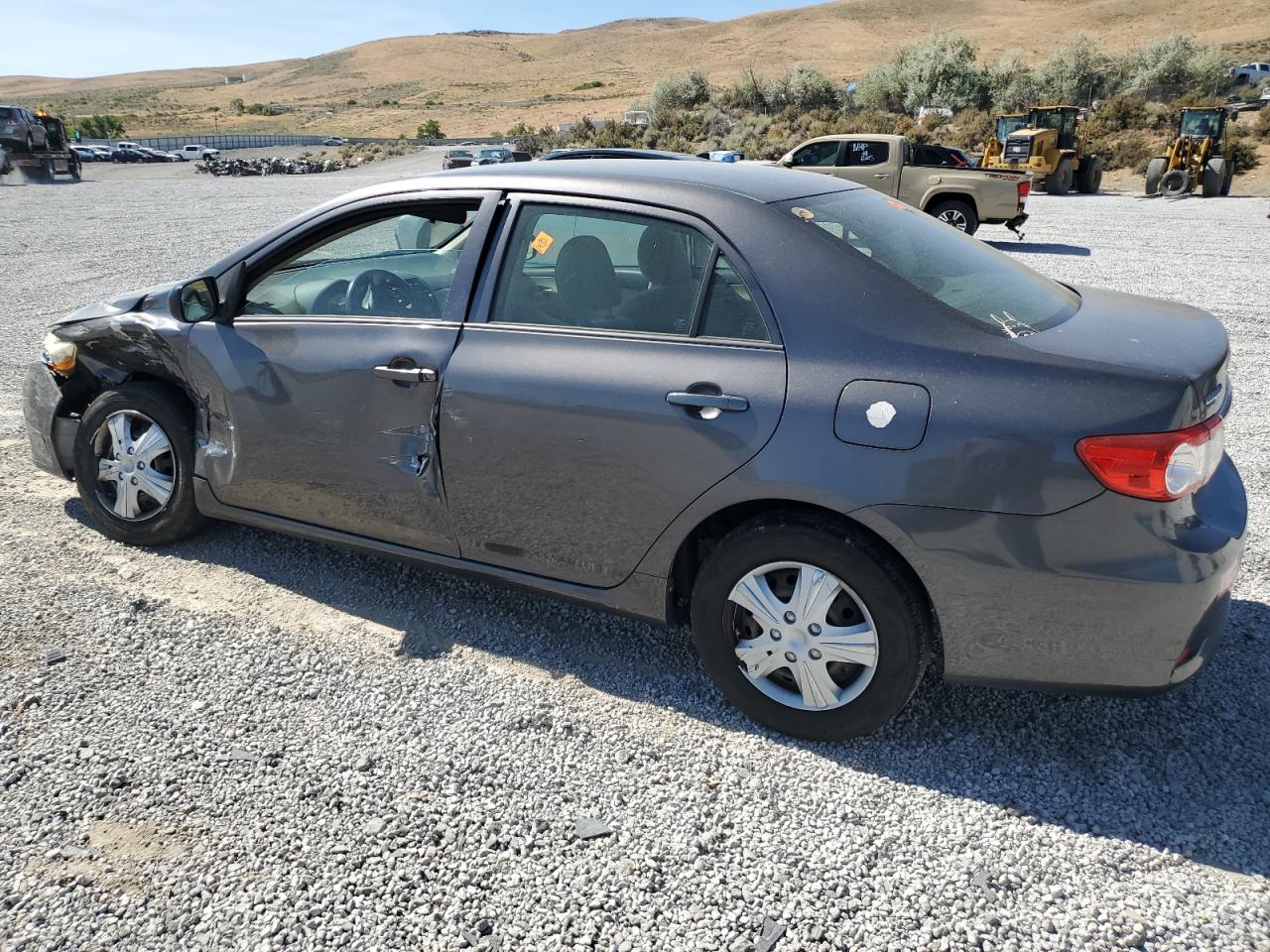 2011 Toyota Corolla VIN JTDBU4EE1BJ104471 Copart auction photo, front end / side damage thumbnail 2