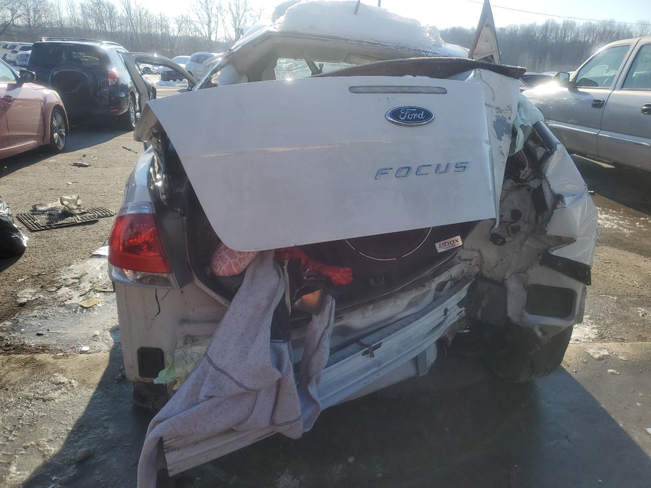 2010 Ford Focus VIN 1FAHP3FN6AW155059 Copart auction photo, all over damage thumbnail 6