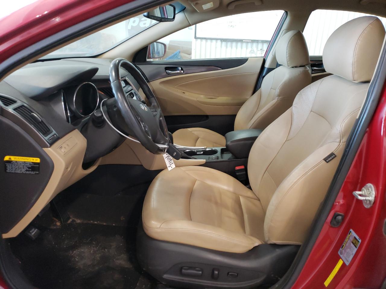 2012 Hyundai Sonata VIN KMHEC4A46CA041006 Copart auction photo, front end damage thumbnail 7