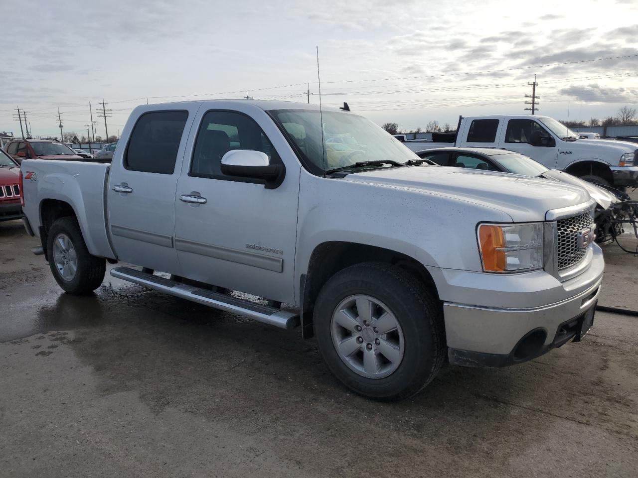 2012 GMC Sierra VIN 3GTP2WE71CG278567 Copart auction photo, rear end damage thumbnail 4