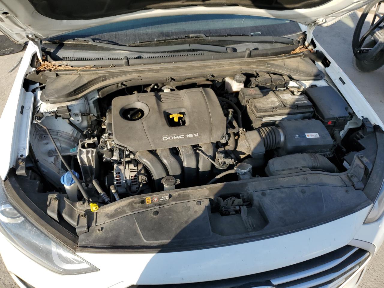 2017 Hyundai Elantra VIN 5NPD84LF2HH056330 Copart auction photo, side / rear end damage thumbnail 11