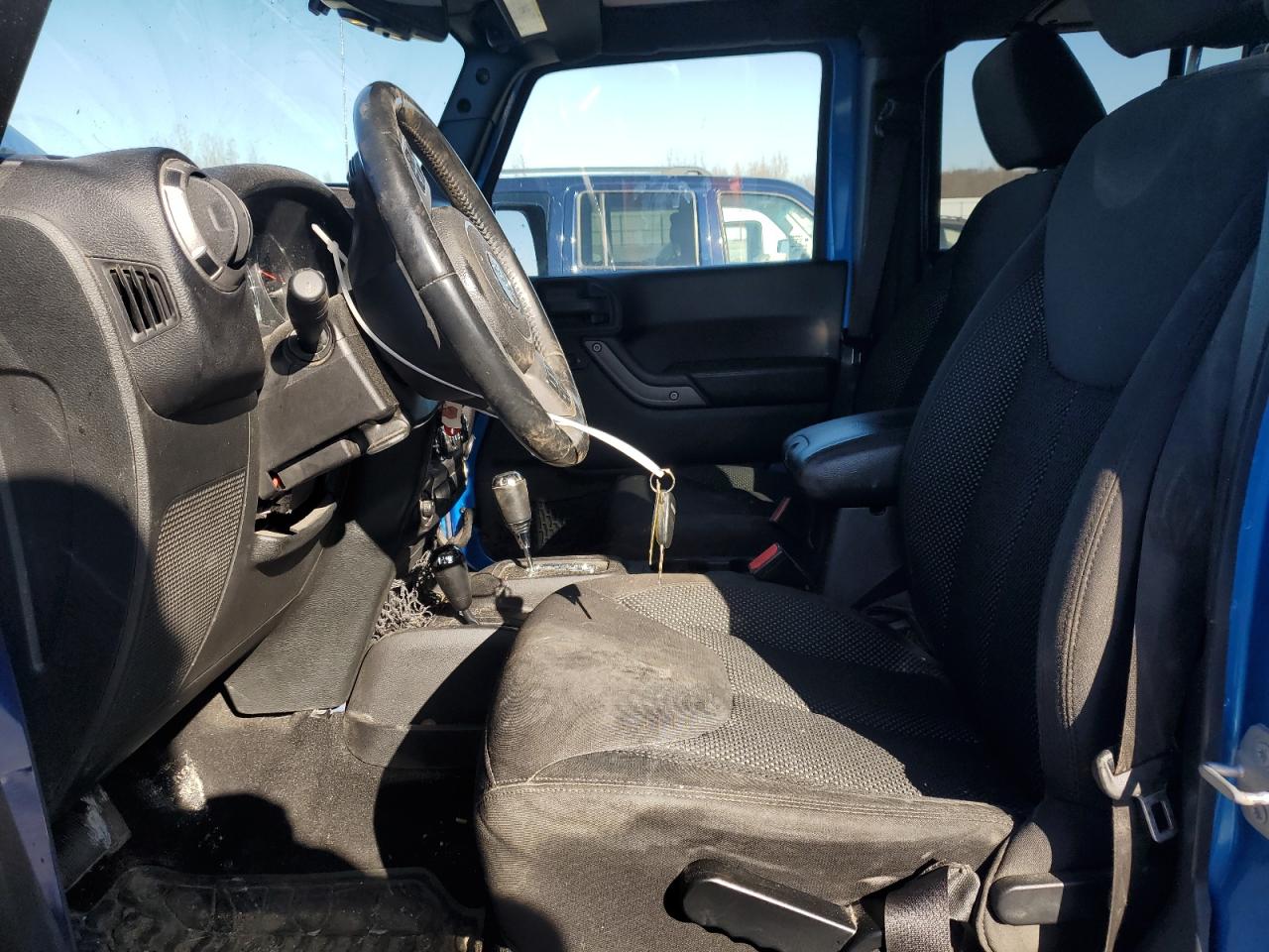 2016 Jeep Wrangler VIN 1C4BJWDG8GL130214 Copart auction photo, side damage thumbnail 7