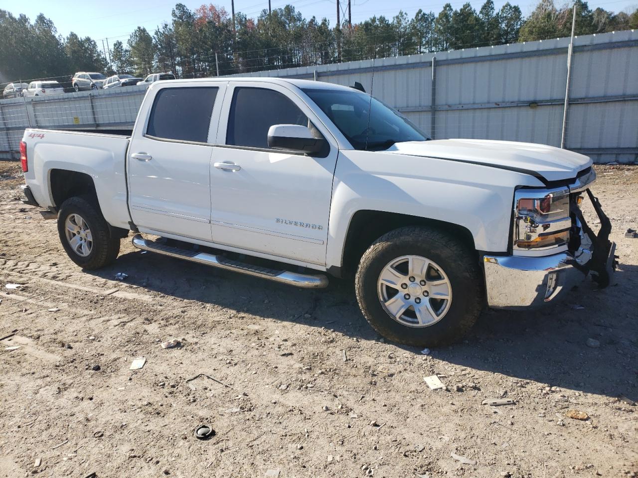 2018 Chevrolet Silverado VIN 3GCUKRECXJG235408 Copart auction photo, front end / undercarriage damage thumbnail 4