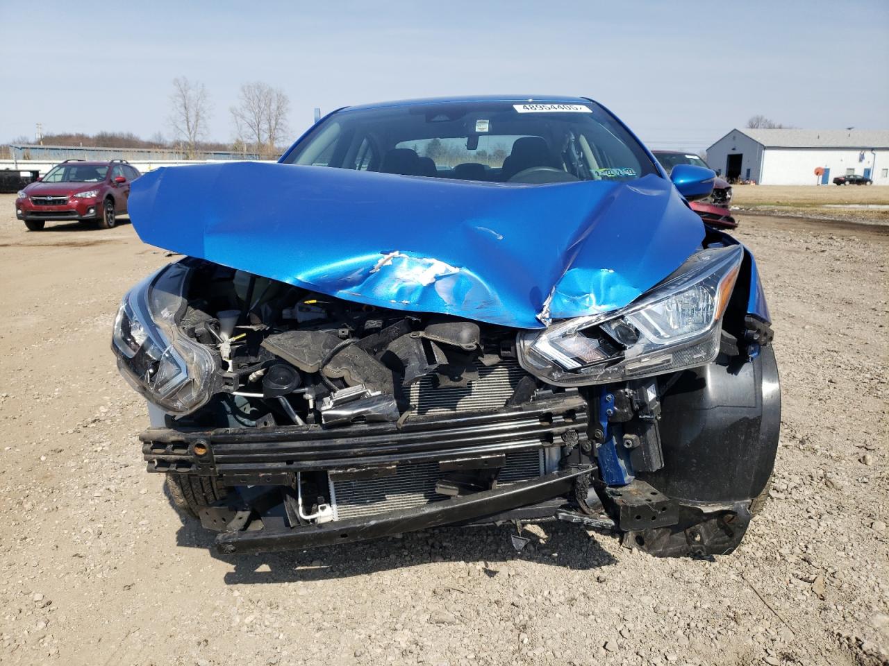 2021 Nissan Versa VIN 3N1CN8EV3ML843784 Copart auction photo, front end damage thumbnail 5