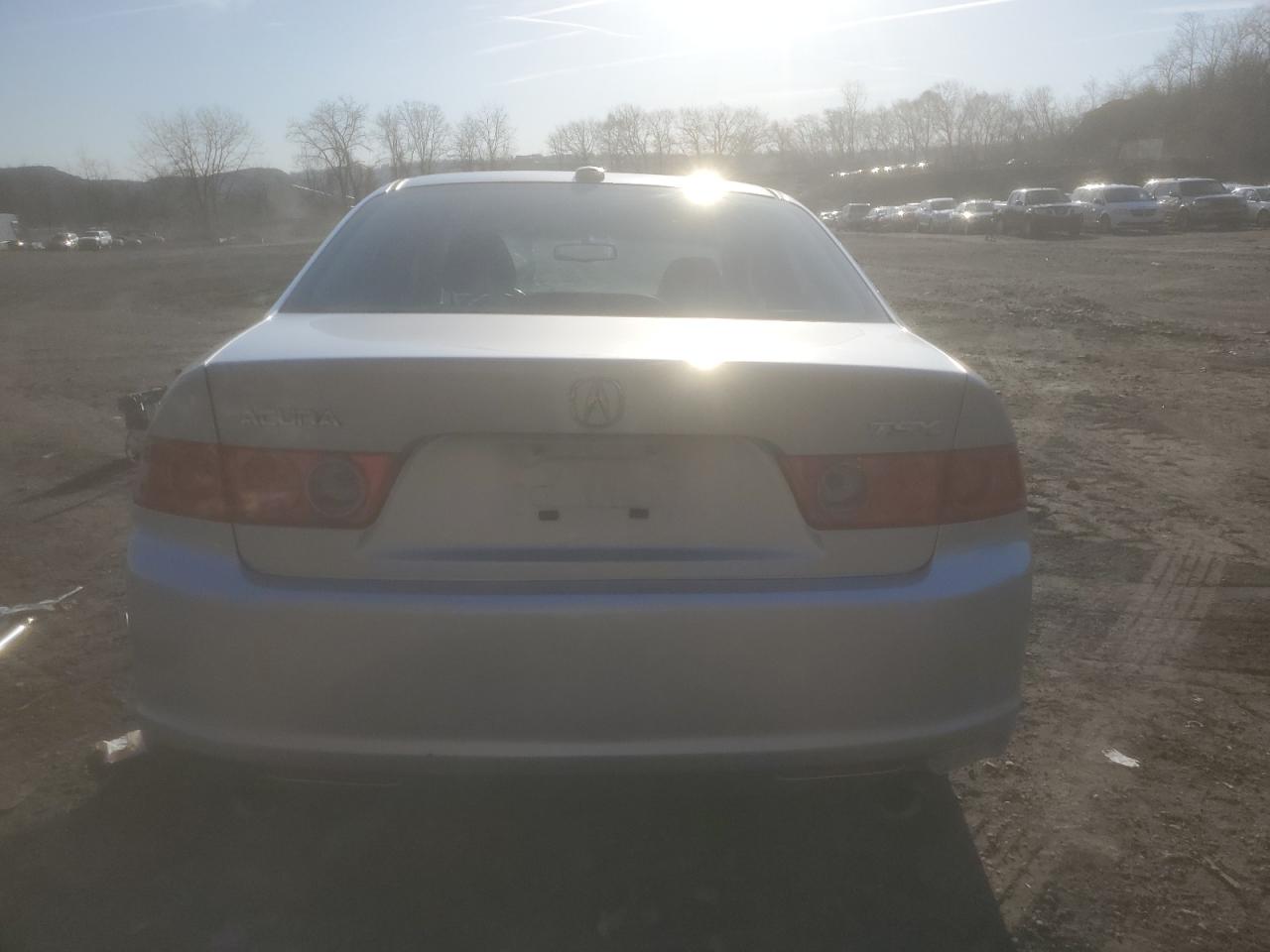 2007 Acura TSX VIN JH4CL96827C020599 Copart auction photo, front end / side damage thumbnail 6