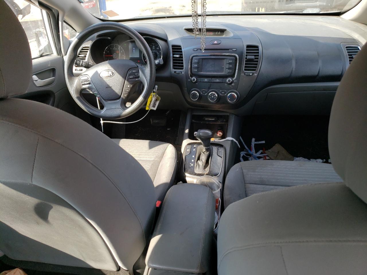 2017 KIA Forte VIN 3KPFL4A78HE144693 Copart auction photo, front end / hail damage thumbnail 8
