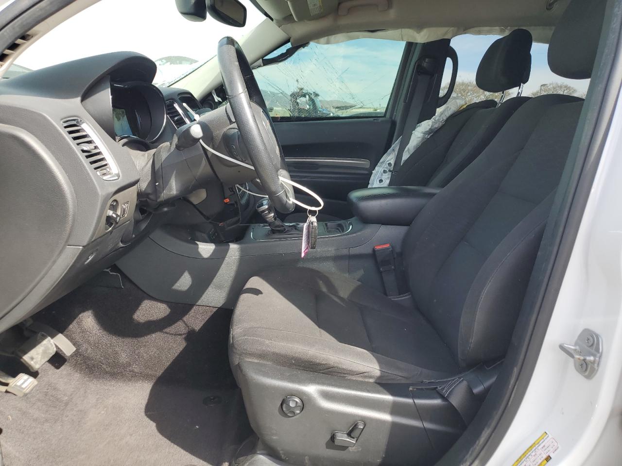 2018 Dodge Durango VIN 1C4RDHAG1JC490227 Copart auction photo, side / front end damage thumbnail 7