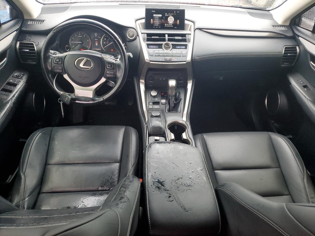 2017 Lexus NX VIN JTJYARBZ3H2075353 Copart auction photo, side / rear end damage thumbnail 8