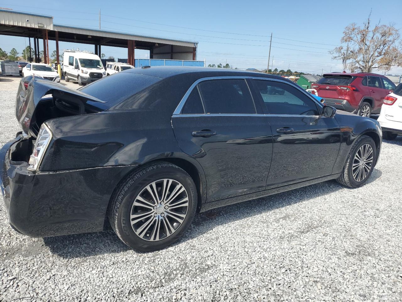 2013 Chrysler 300 VIN 2C3CCAGG7DH739479 Copart auction photo, rear end damage thumbnail 3
