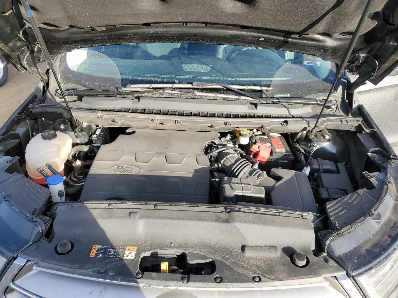 2017 Ford Edge VIN 2FMPK4K82HBC63969 Copart auction photo, front end damage thumbnail 12