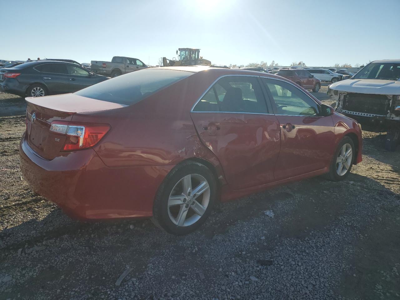 2013 Toyota Camry VIN 4T1BF1FK5DU712181 Copart auction photo, side damage thumbnail 3