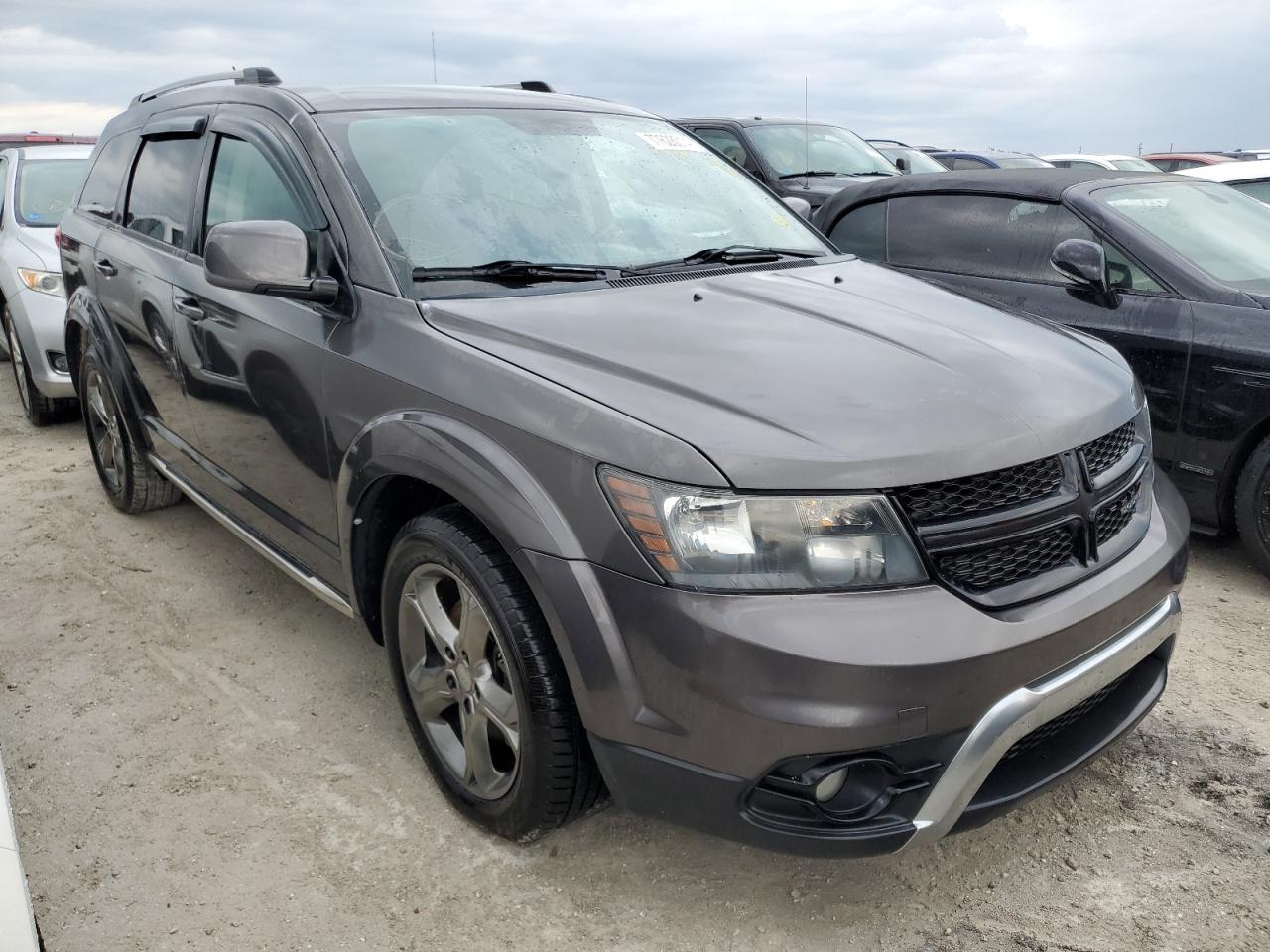 2016 Dodge Journey VIN 3C4PDCGG3GT158451 Copart auction photo, water/flood damage thumbnail 4