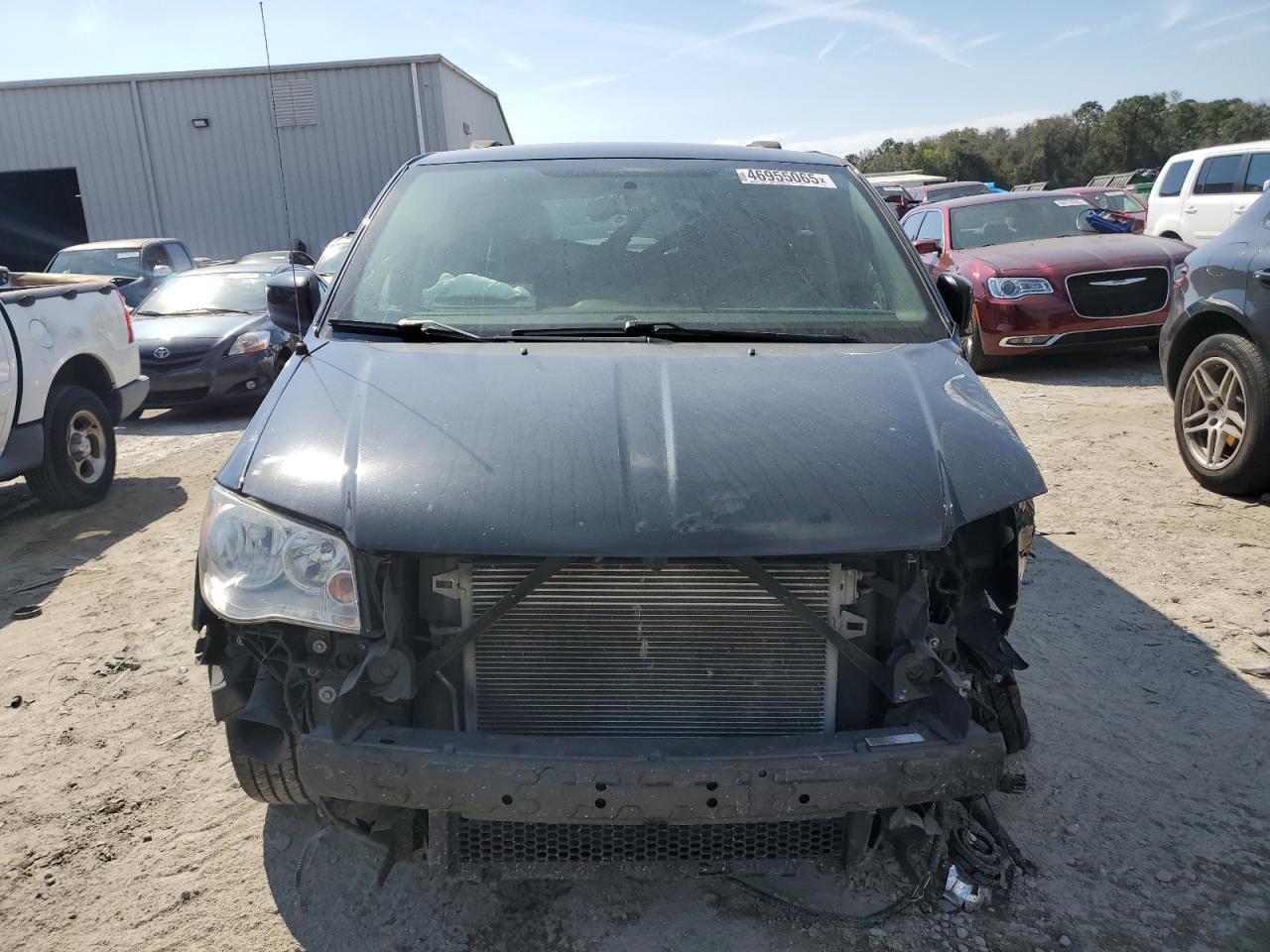 2018 Dodge Caravan VIN 2C4RDGCG9JR204882 Copart auction photo, front end damage thumbnail 5