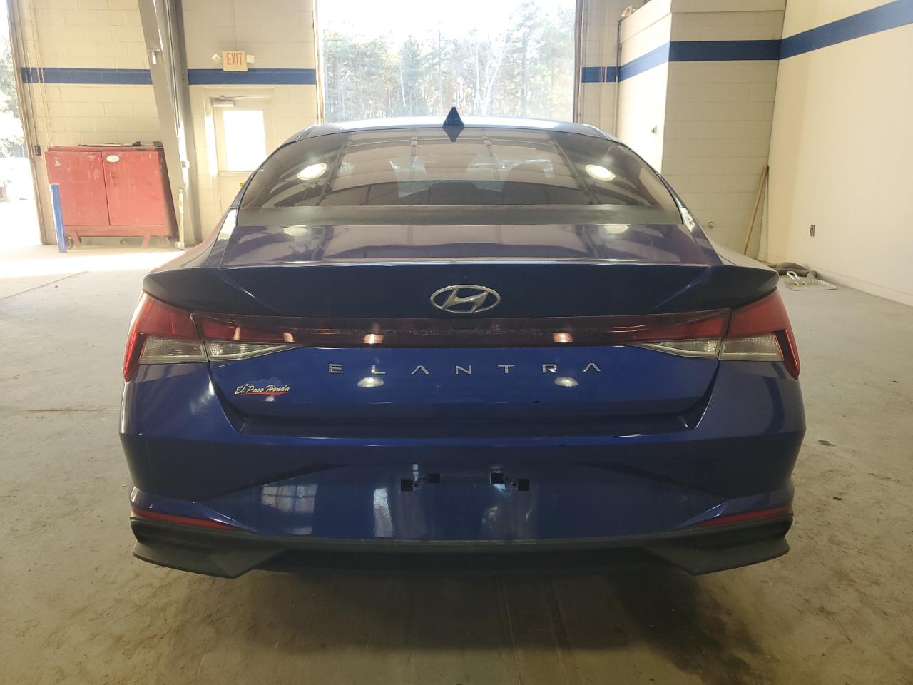 2021 Hyundai Elantra VIN KMHLL4AGXMU198216 Copart auction photo, front end / undercarriage damage thumbnail 6