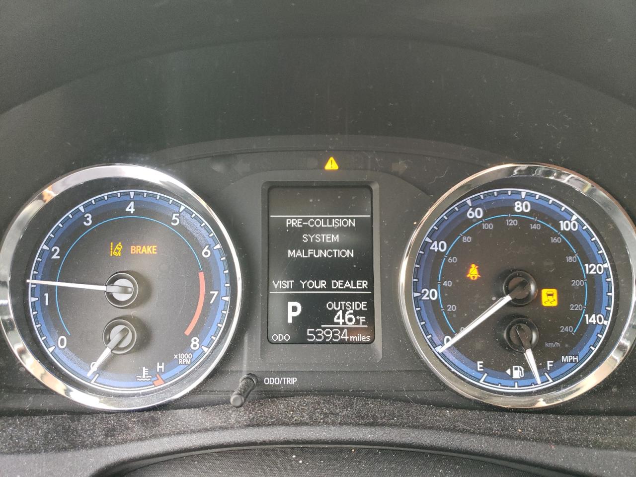 2017 Toyota Corolla VIN 2T1BURHE0HC942911 Copart auction photo, rear end / hail damage thumbnail 9