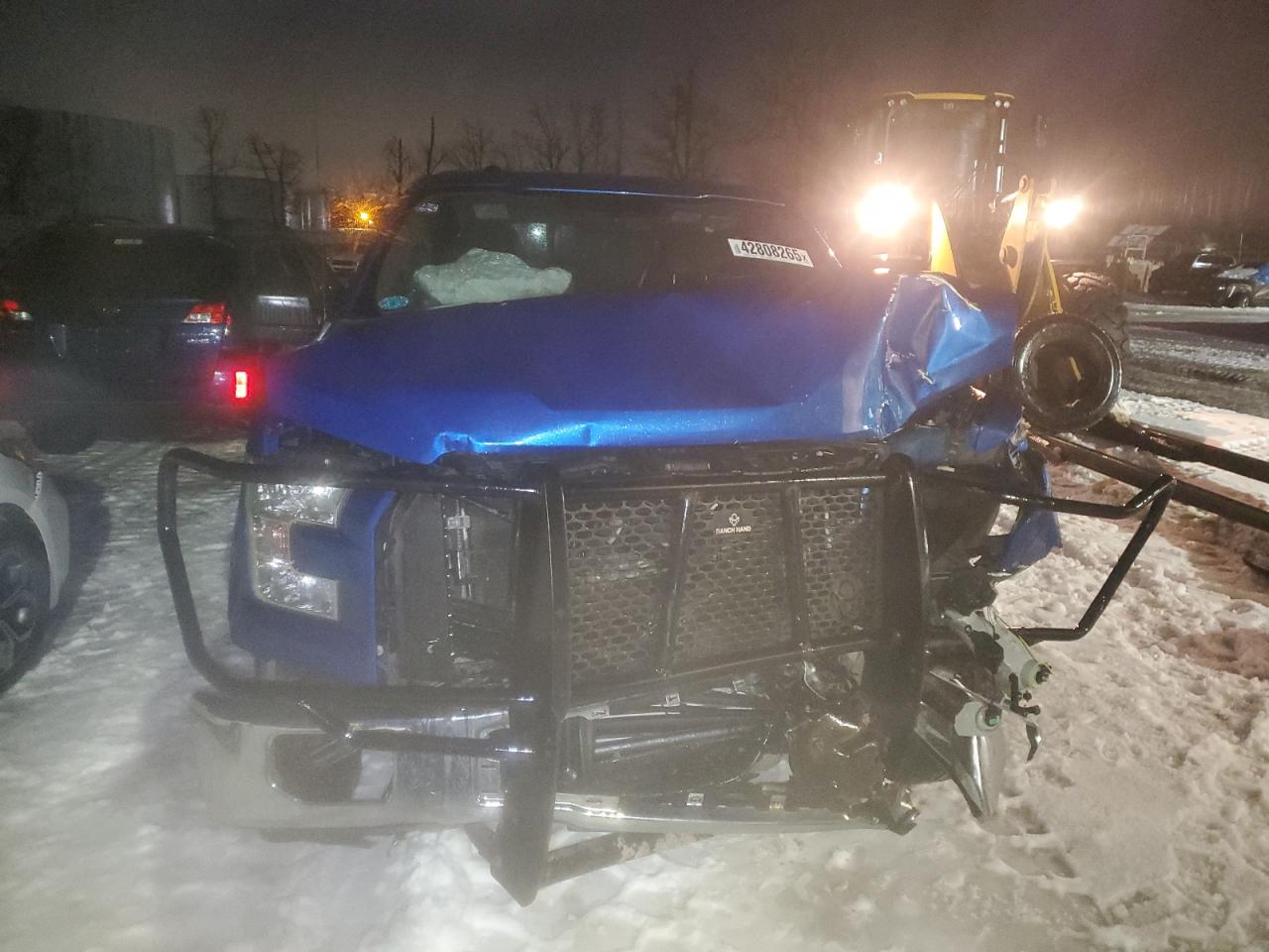 2015 Ford F-150 VIN 1FTEX1CPXFFD03258 Copart auction photo, front end damage thumbnail 5