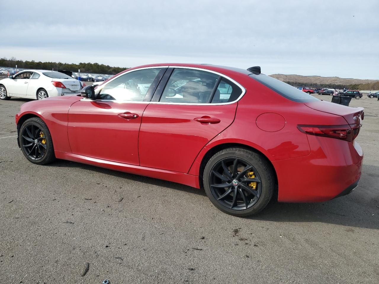 2017 Alfa Romeo Giulia VIN ZARFAEDNXH7560496 Copart auction photo, front end damage thumbnail 2