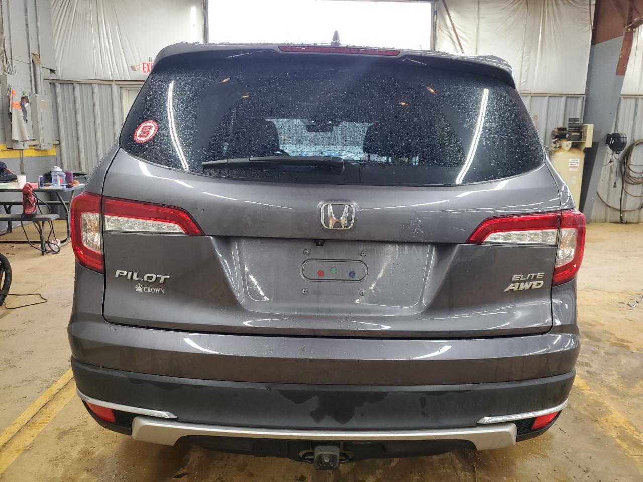 2021 Honda Pilot VIN 5FNYF6H01MB089206 Copart auction photo, front end / side damage thumbnail 6